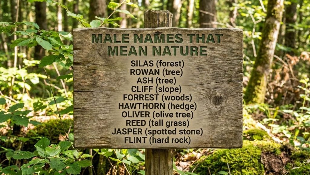 Male Names That Mean Nature