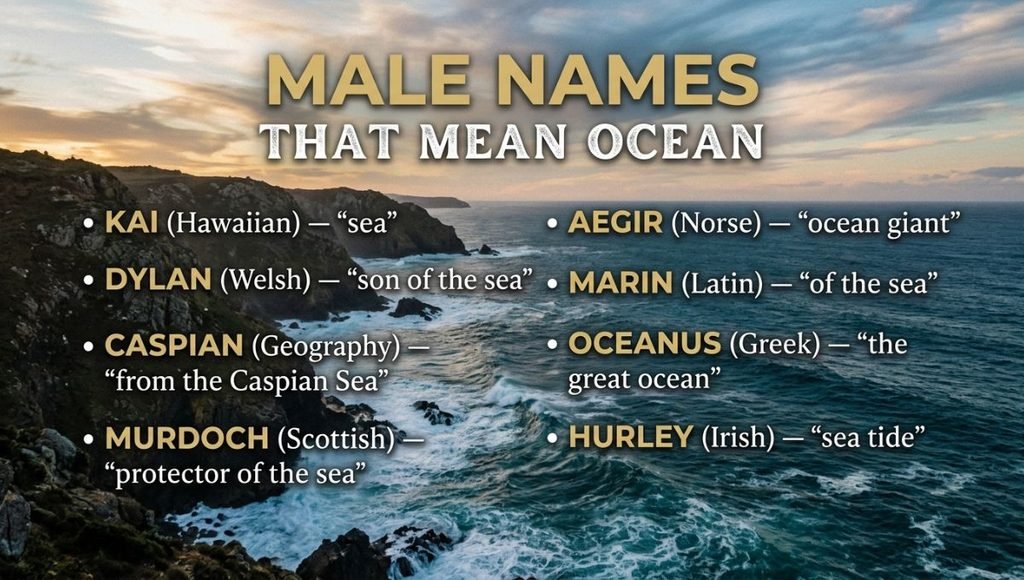 Male Names That Mean Ocean