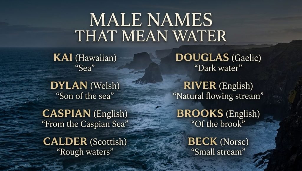 Male Names That Mean Water