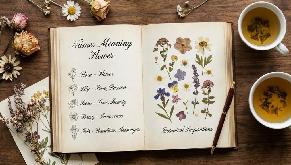 Names Meaning Flower