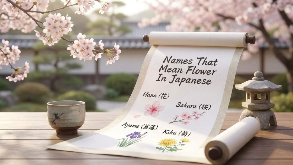 Names That Mean Flower In Japanese