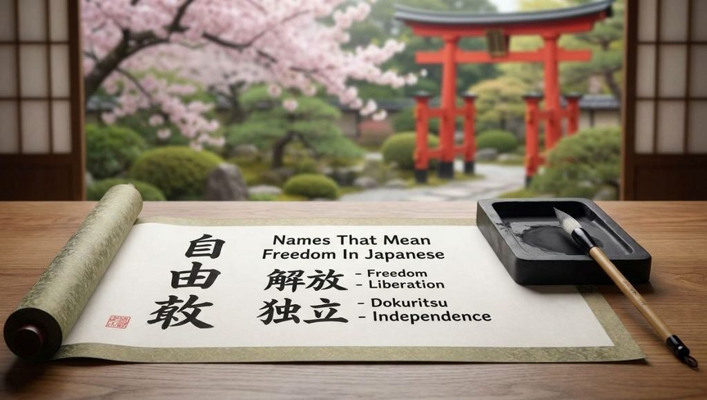 Names That Mean Freedom In Japanese