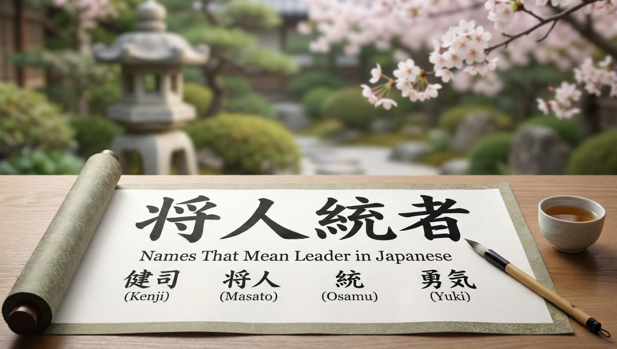 Names That Mean Leader in Japanese