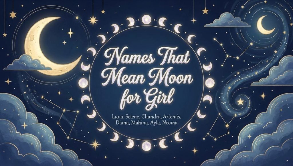 Names That Mean Moon for Girl