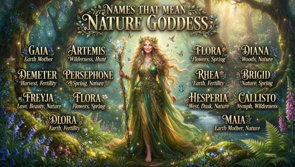 Names That Mean Nature Goddess