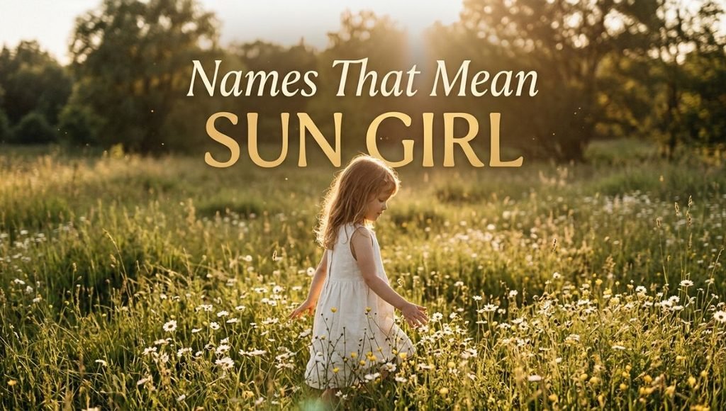 Names That Mean Sun Girl