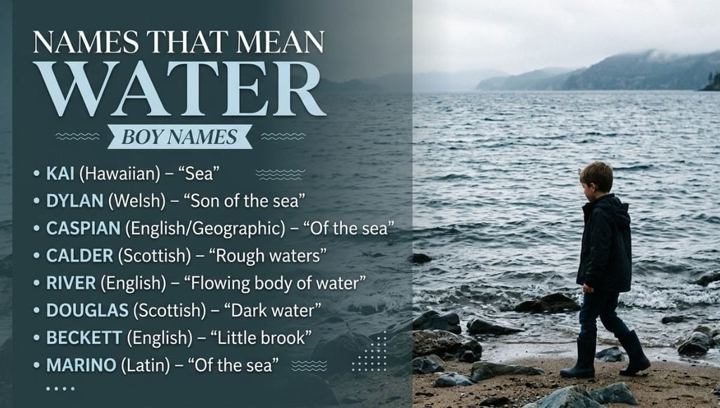 Names That Mean Water Boy
