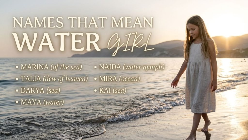 Names That Mean Water Girl