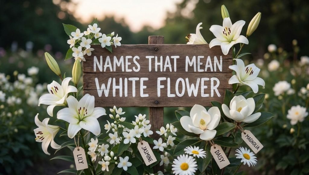 Names That Mean White Flower