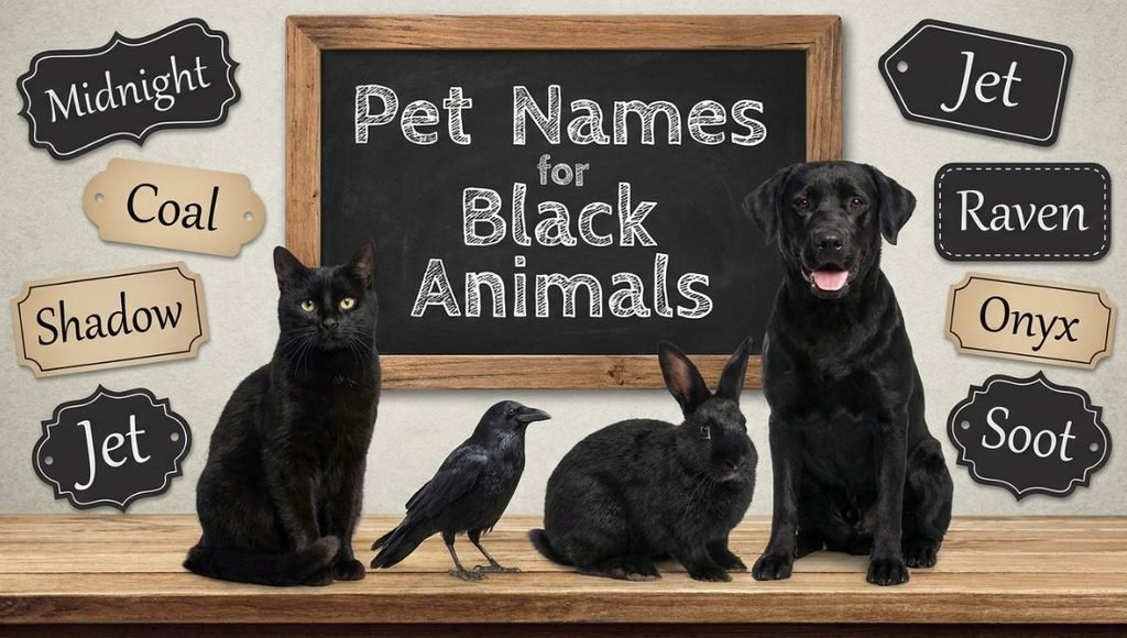Pet Names for Black Animals