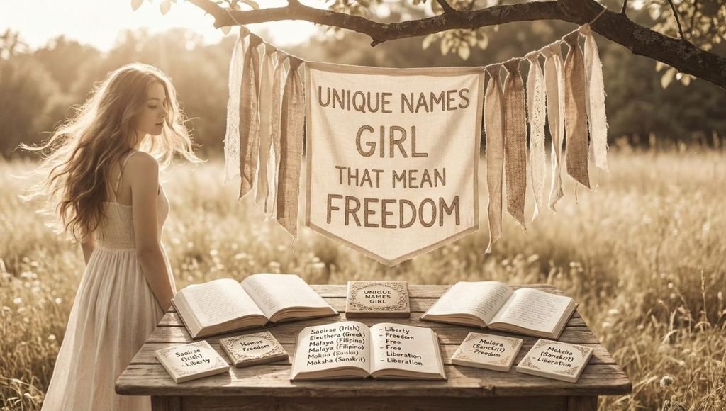 Unique Names Girl That Mean Freedom