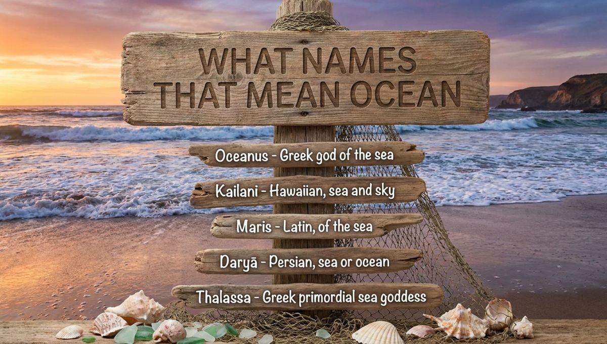 What Names That Mean Ocean