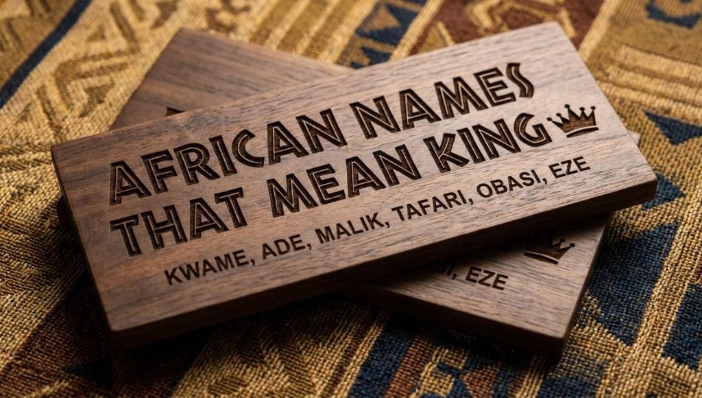 african names that mean king