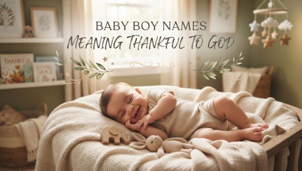 baby boy names meaning thankful to god