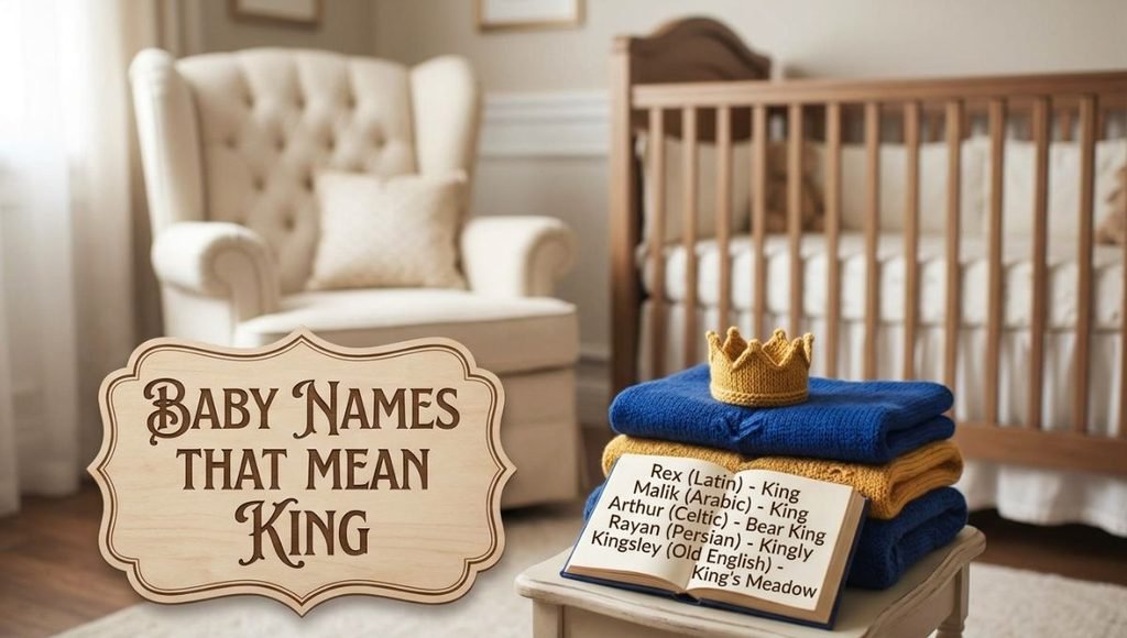 baby names that mean king