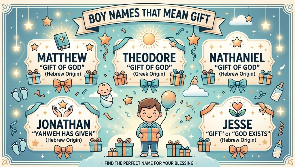 boy names that mean gift