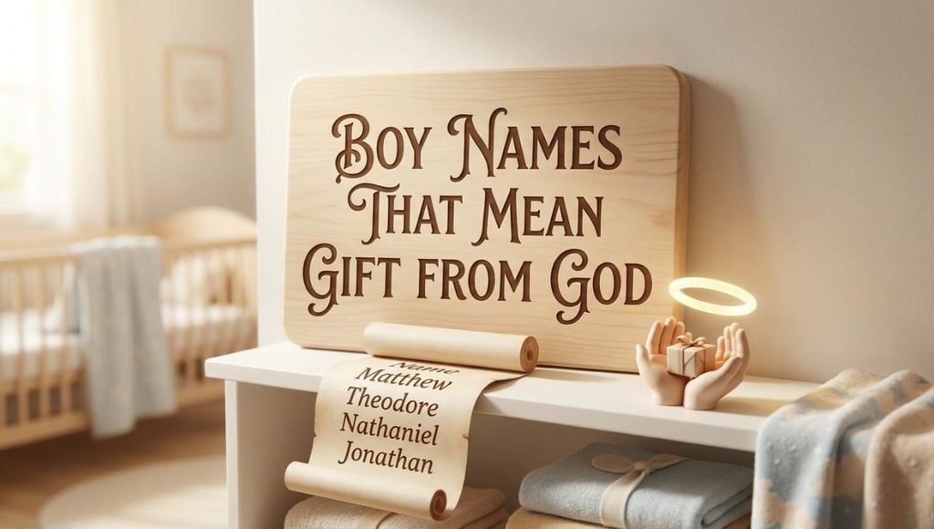 boy names that mean gift from god