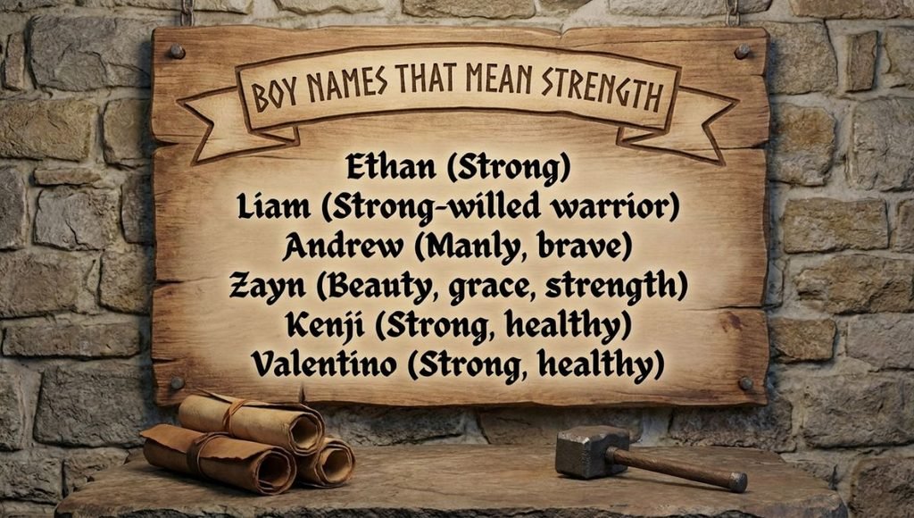 boy names that mean strength