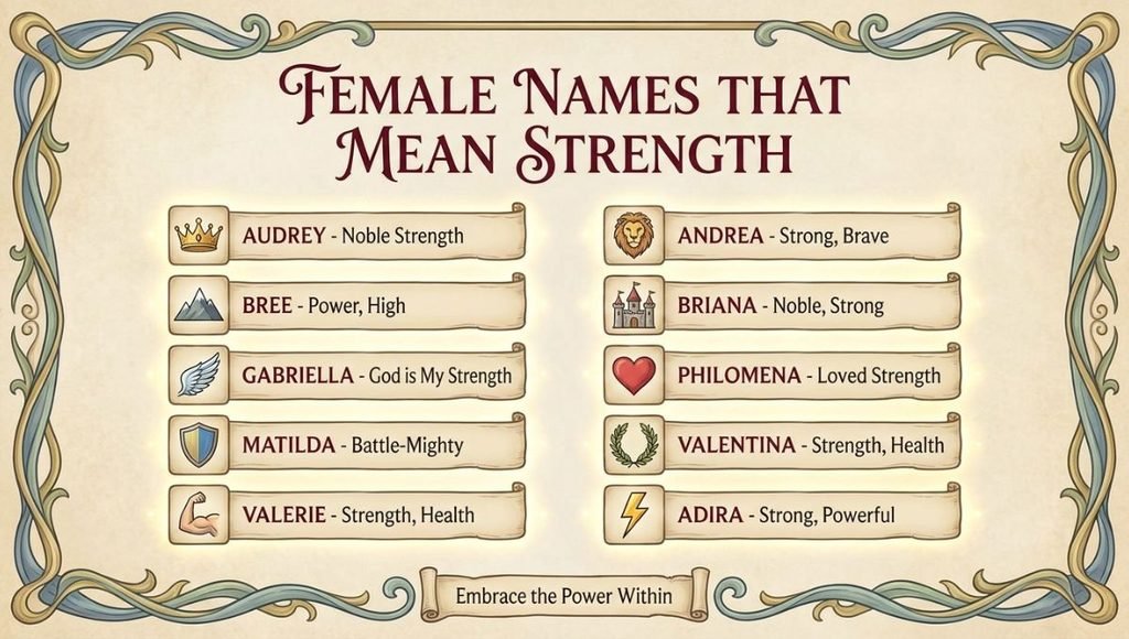 female names that mean strength