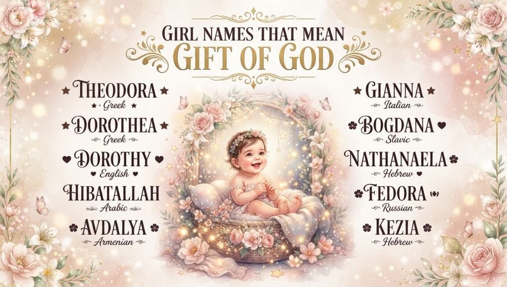 girl names that mean gift of god
