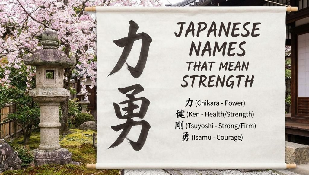 japanese names that mean strength