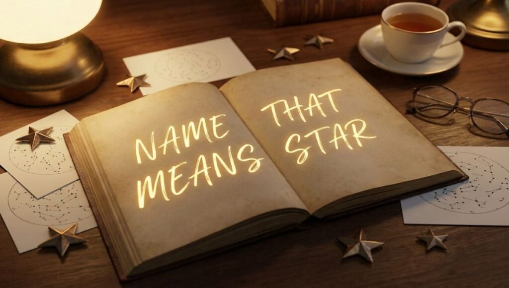 name that means star