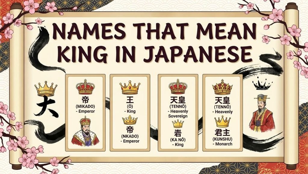 names that mean king in japanese