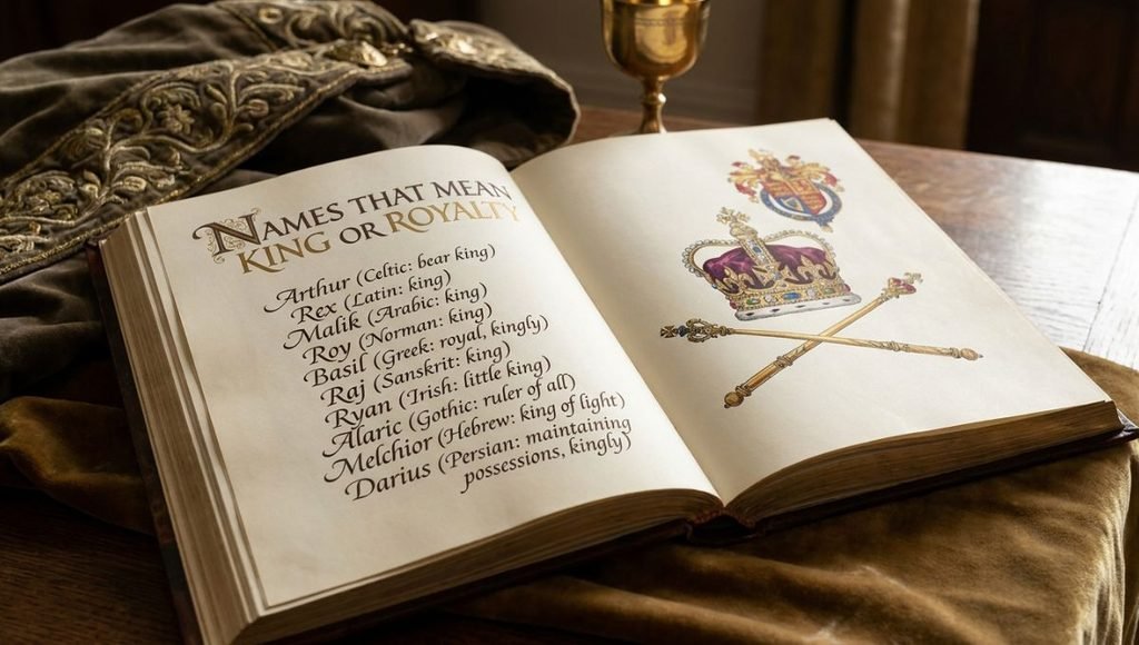 names that mean king or royalty