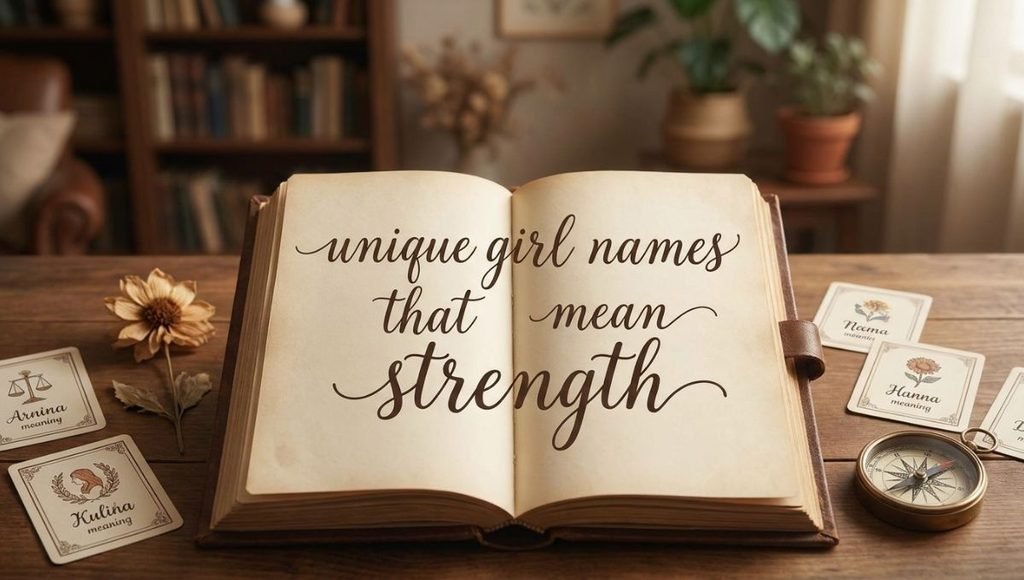 unique girl names that mean strength